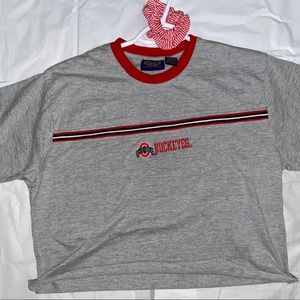 Cropped Ohio State Buckeyes T-shirt
